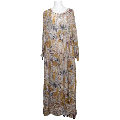 Robe longue (Jaune, Blanc, Noir) de Stella Forest Coton, Cupro, Modal