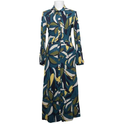 Robe chemise (Bleu, Jaune, Multicolore) de Tranquillo Élasthane, Viscose