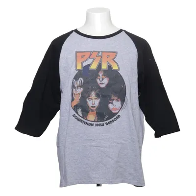 T-shirt (Gray, Black, Multicolored) from Gildan Cotton, Polyester