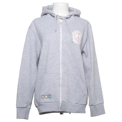 Hoodie (Gray) from Zwillingsherz Cotton, Polyester