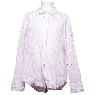 Shirt (Pink, White) from H&M Cotton