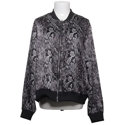 Bomber jacket (Black, Gray, White) from Janina Elastane, Polyester
