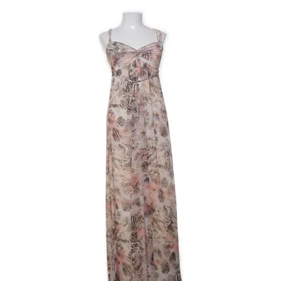 Maxi dress (Brown, Multicolored) from Jane Norman Elastane, Polyester