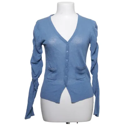 Cardigan (Blue) from Yaya Collection Cotton, Linen, Viscose