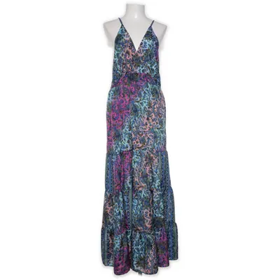 Maxi dress (Multicolored) from Swarna Silk, Viscose