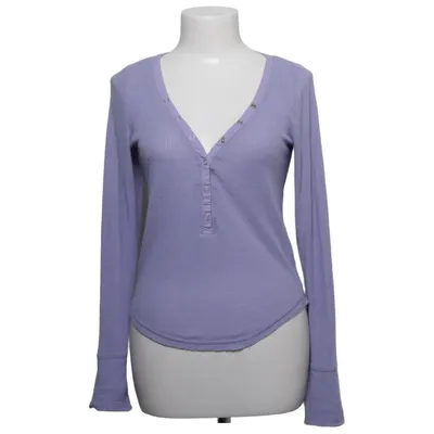 Henley shirt (Lila) van Out from Under Elastaan, Polyester, Viscose