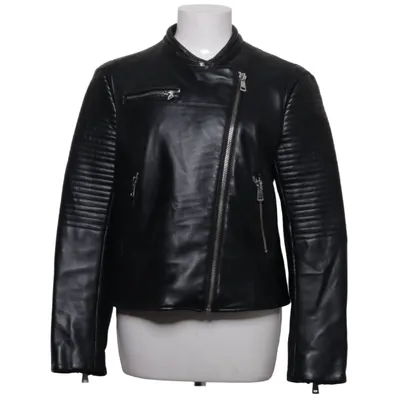 Biker jacket (Black) from Zara Basic Polyester