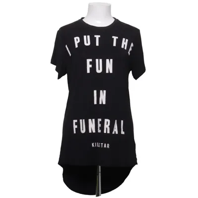 T-shirt (Black) from Killstar Elastane, Viscose