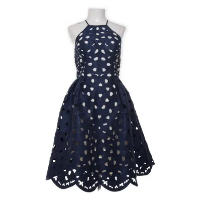Cocktail dress (Blue, Beige) from Chi Chi London Elastane, Polyamide