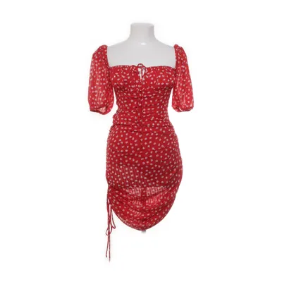 Kjole (Rød, Hvid) fra Adoore Polyester
