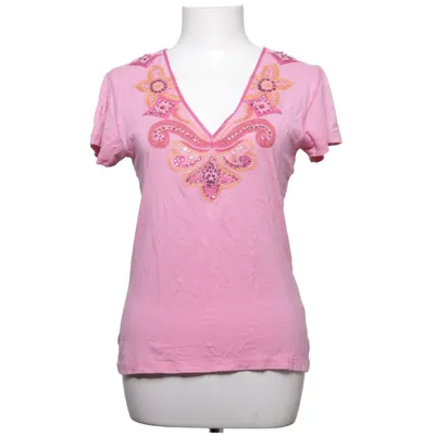 T-shirt (Roze, Meerkleurig) van Amor & Psyche Elastaan, Viscose