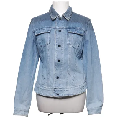 Veste en jean (Bleu) de Roccobarocco Coton