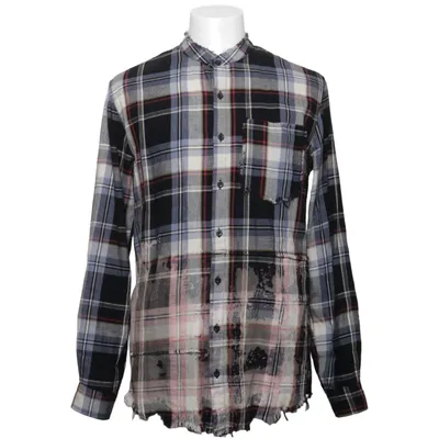 Flannel skjorte (Sort, Pink, Grå) fra Gianni Lupo Bomuld