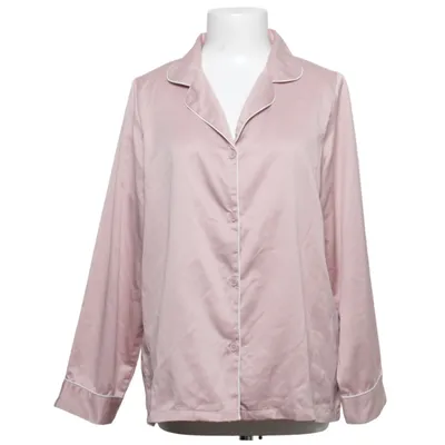 Chemise de pyjama (Rose) de Ladies lounge Polyester