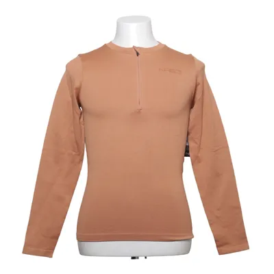 Base layer shirt (Brown) from New Apparel Elastane, Polyamide