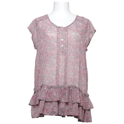 Top (Gray, Pink, Multicolored) from Phildar