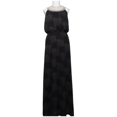 Robe longue (Noir, Or) de Puszta