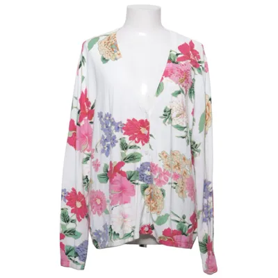 Cardigan (Blanc, Multicolore) de Ovanti Élasthane, Polyamide, Viscose