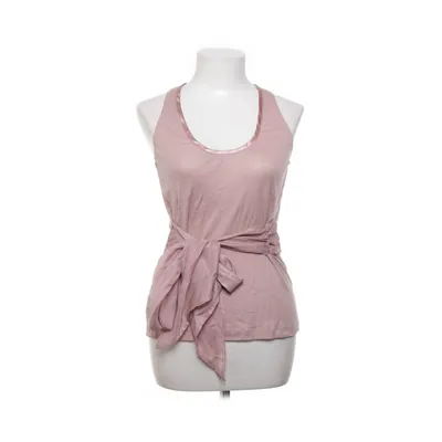 Tanktop (Roze) van Mango Katoen, Polyester
