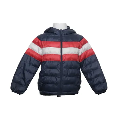 Vinterjacka (Blå, Röd, Vit) från Uniqlo Kids Polyester