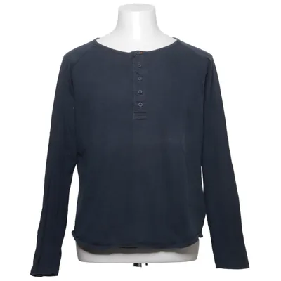 T-shirt manches longues (Bleu) de Nudie Jeans Coton biologique
