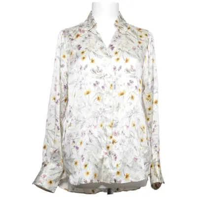 Blouse (White, Multicolored) from Robert Friedman Silk