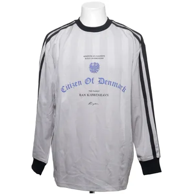 Långärmad t-shirt (Grå, Svart) från Han Kjøbenhavn Bomull, Polyester