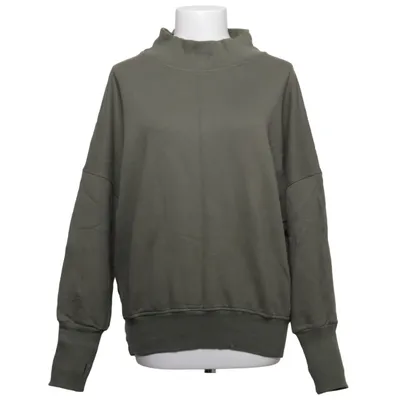 Sweatshirt (Vert) de Poly Coton, Élasthane