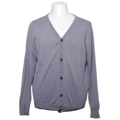Cardigan (Gris, Marron) de Nobel League Acrylique, Coton