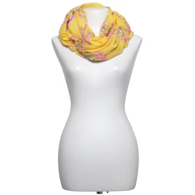 écharpe circulaire (Jaune, Rose, Multicolore) de Passigatti