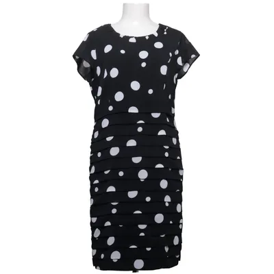 Klänning (Svart, Vit) från Gerry Weber Elastan, Polyester