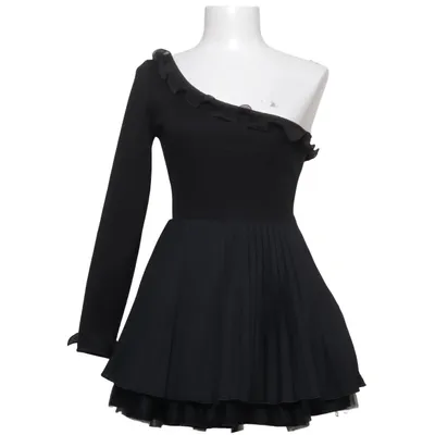 Kleid (Schwarz) von Jones + Jones Baumwolle, Polyester