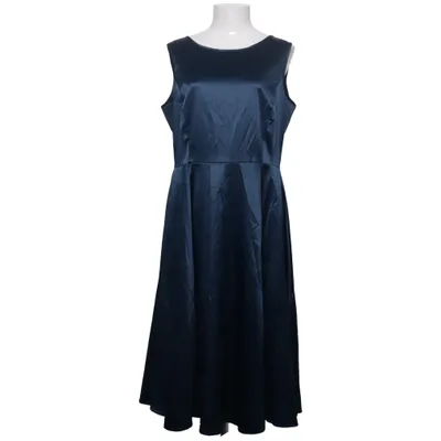 Jurk (Blauw) van Lady Vintage Katoen, Elastaan, Polyester