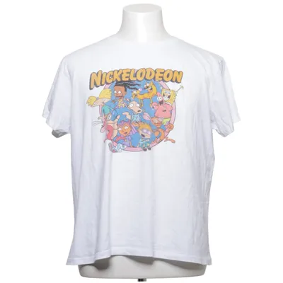T-shirt (Hvid, Flerfarvet) fra Nickelodeon Bomuld, Polyester
