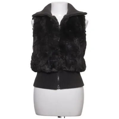 Outer vest (Brown) from Denim Co Acrylic, Polyester