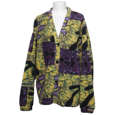 Strickjacke (Gelb, Lila, Mehrfarbig) von ASOS Design Polyester
