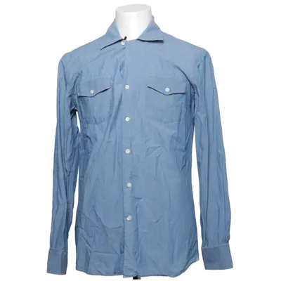 Shirt (Blauw) van Morris Heritage Katoen