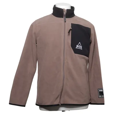 Veste polaire (Beige, Noir) de SOS Polyester recyclé