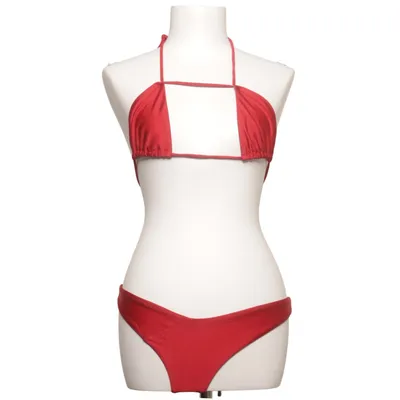 Bikini (Rood) van Janthee Elastaan, Polyamide