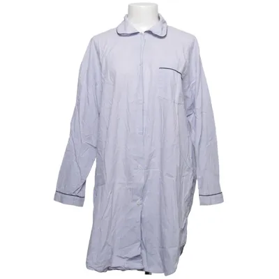 Nachthemd (Blauw, Wit) van Simply White Katoen