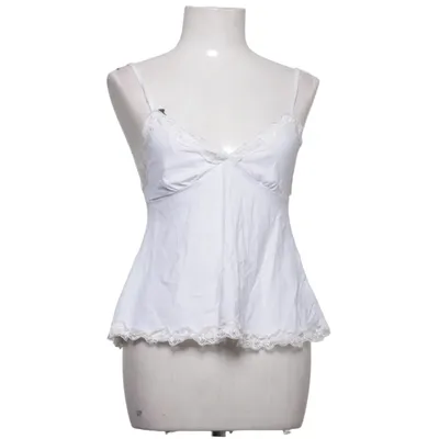 Tanktop (Hvid) fra Romwe Bomuld, Elastan