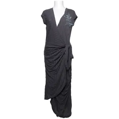 Omlottklänning (Grå) från Diesel Polyester