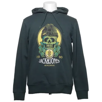 Sweat à capuche (Vert) de Originals by Jack & Jones Coton, Polyester