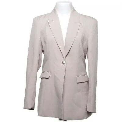 Blazer (Beige) fra Alexandra Nilsson x Bubbleroom Elastan, Polyester