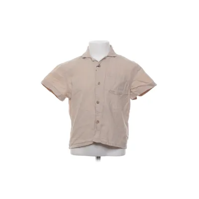 Kortärmad skjorta (Beige) från Lindex Kids Bomull, Linne