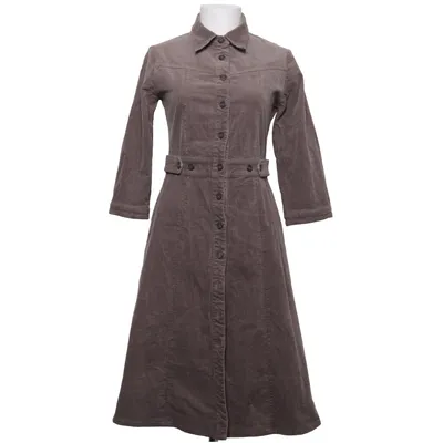 Robe chemise (Marron) de Noa Noa Coton, Élasthane, Polyester