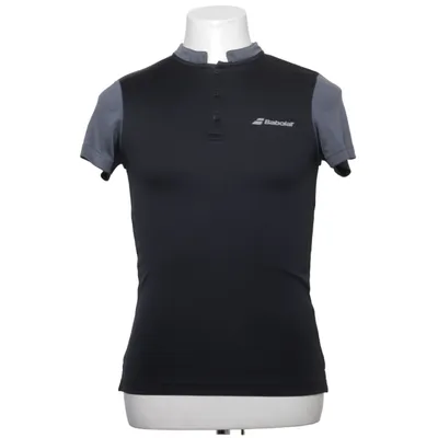 Polo shirt (Black, Gray) from Babolat Polyester