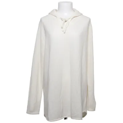 Sweat à capuche (Blanc) de Zwillingsherz Cachemire