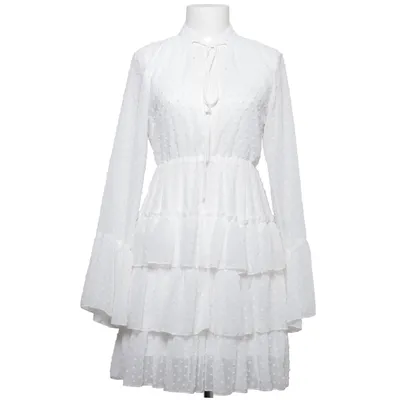 Jurk (Wit) van Boohoo Polyester