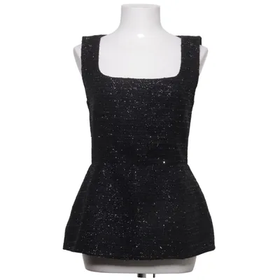 Peplum top (Zwart) van adL Acryl, Polyamide, Polyester
